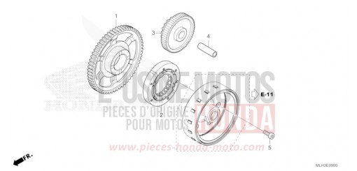 STARTING CLUTCH CMX500A2S de 2025